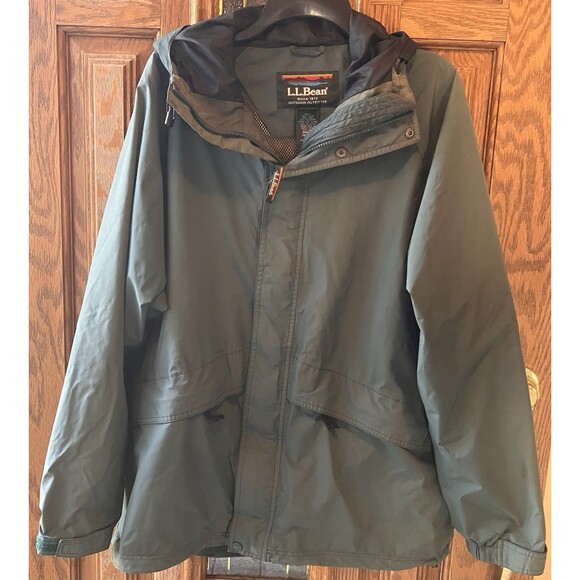 Vintage 90'S-00'S LL Bean GORE-TEX Mountain Parka Shell Jacket Men's Size L Tall - Picture 1 of 16